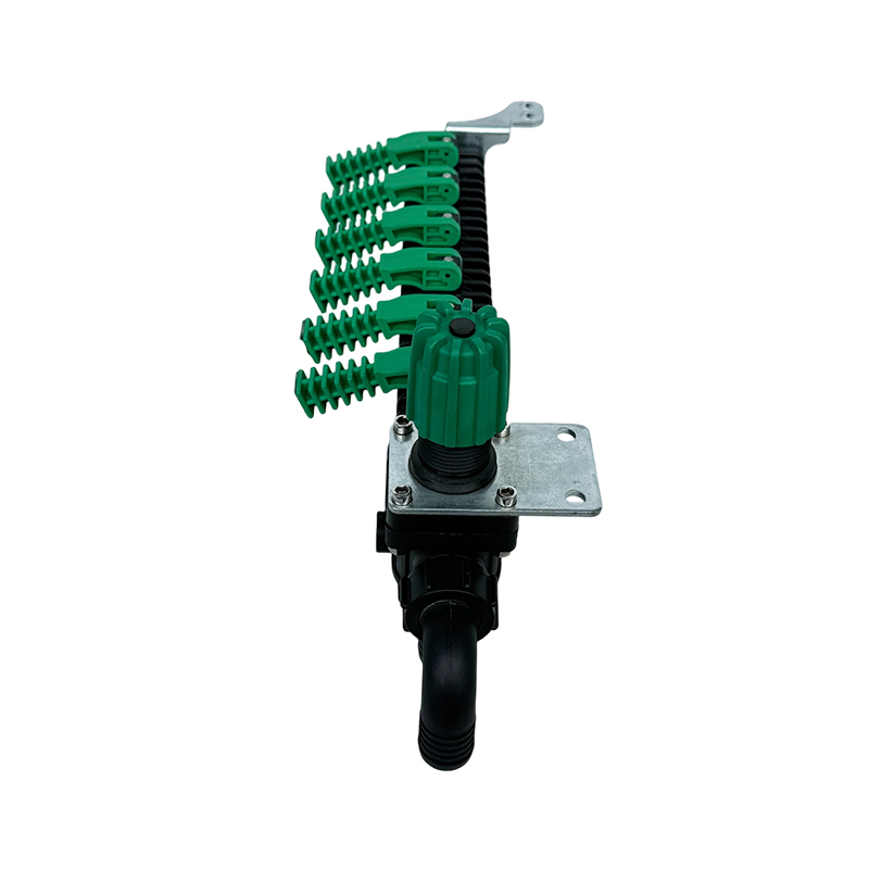 FLQ-120 13mm Beveled End, G1/2 6-Way Splitter